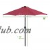 Vidagoods 10' ft LED Solar Powered lights Aluminum  Outdoor Table Patio Market Yard Beach Umbrella (5 Colors)   